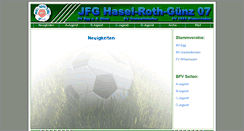 Desktop Screenshot of jfg-hasel-roth-guenz.de